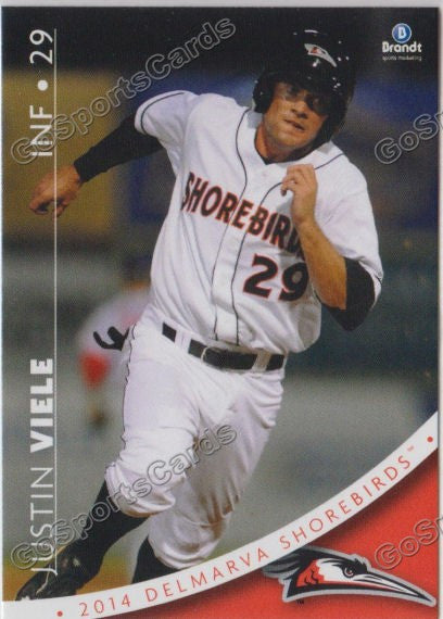 2014 Delmarva Shorebirds Justin Viele