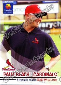 2010 Palm Beach Cardinals Justin Weiss