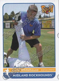 2012 Midland RockHounds Justin Whitehouse