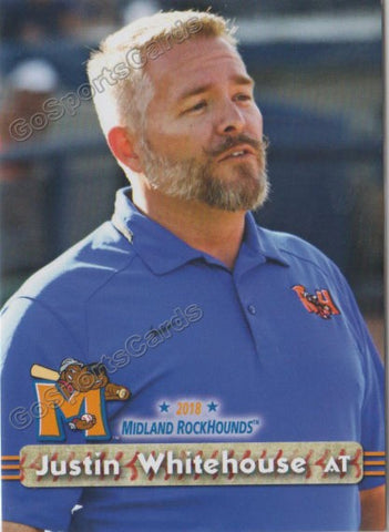 2018 Midland RockHounds Justin Whitehouse