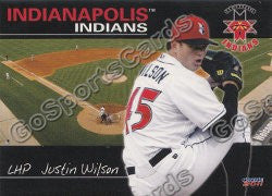 2011 Indianapolis Indians Justin Wilson