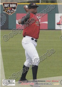 2012 Bowling Green Hot Rods Justin Woodall