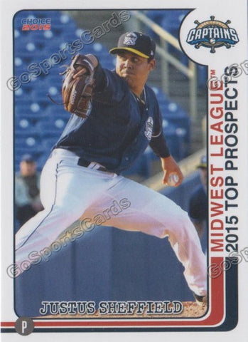 2015 MidWest League Top Prospect Justus Sheffield