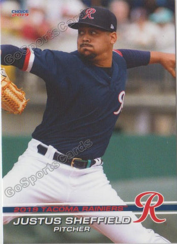 2019 Tacoma Rainiers Justus Sheffield