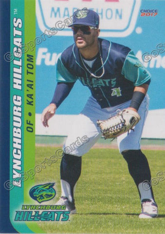 2017 Lynchburg Hillcats Ka'Ai Tom