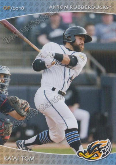 2018 Akron Rubber Ducks Ka'ai Tom