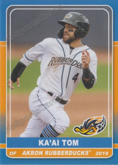 2019 Akron Rubberducks Ka'Ai Tom