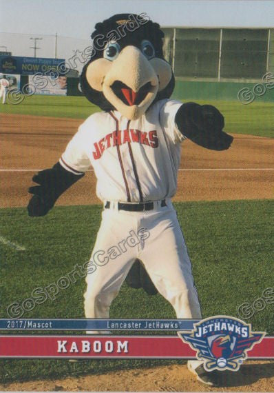 2017 Lancaster JetHawks Kaboom Mascot