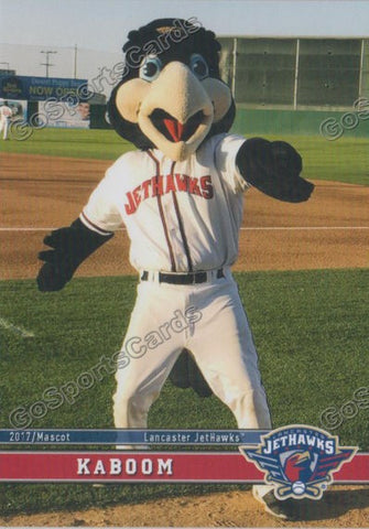 2017 Lancaster JetHawks Kaboom Mascot