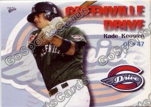 2009 Greenville Drive Kade Keowen