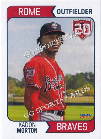 2023 Rome Braves Kadon Morton