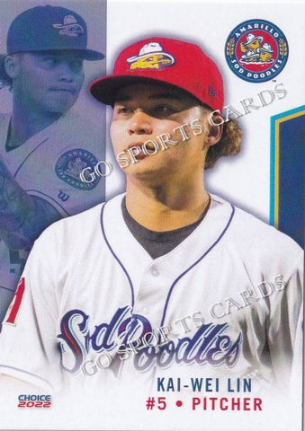 2022 Amarillo Sod Poodles Kai Wei Lin