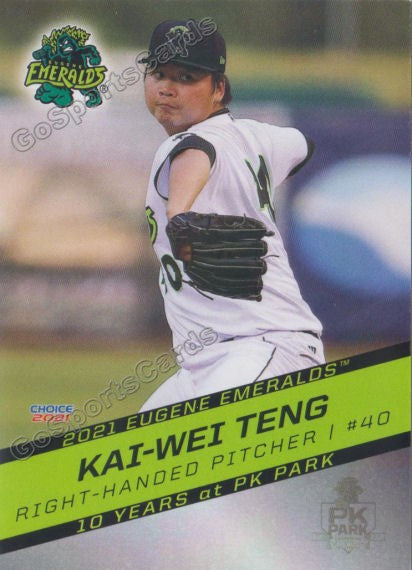 2021 Eugene Emeralds Kai Wei Teng