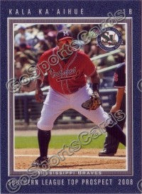 2008 Southern League Top Prospects Kala Ka`aihue