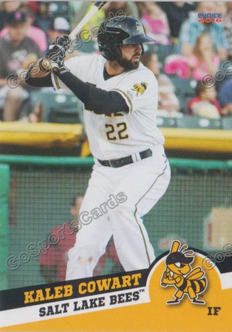 2016 Salt Lake Bees Kaleb Cowart