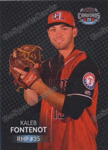2017 Hickory Crawdads Kaleb Fontenot