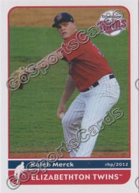 2012 Elizabethton Twins Kaleb Merck