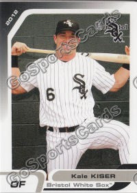2012 Bristol White Sox Kale Kiser