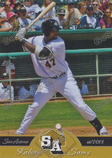 2013 San Antonio Missions Kalian Sams