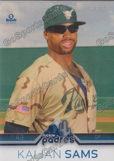 2013 Tucson Padres Kalian Sams