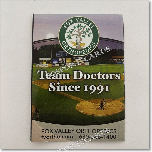 2016 Kane County Cougars Pocket Schedule
