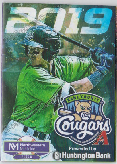 2019 Kane County Cougars Pocket Schedule