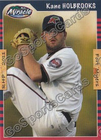 2011 Fort Myers Miracle Kane Holbrooks
