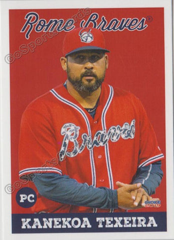 2019 Rome Braves Kanekoa Texeira