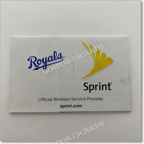 2016 Kansas City Royals Pocket Schedule