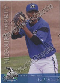 2012 Missoula Osprey Karl Triana
