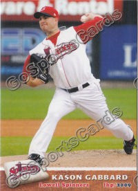 2009 Lowell Spinners Kason Gabbard