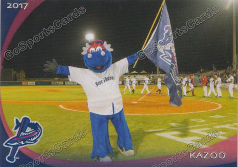 2017 Pensacola Blue Wahoos Kazoo Mascot