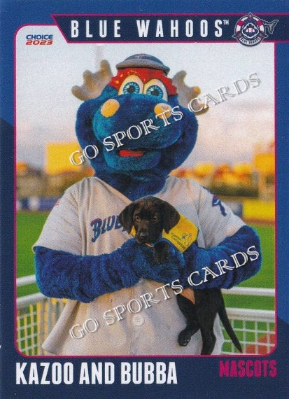 2023 Pensacola Blue Wahoos Kazoo Bubba Mascot