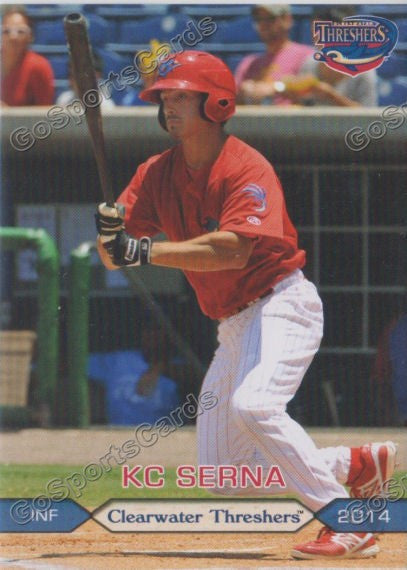 2014 Clearwater Threshers KC Serna