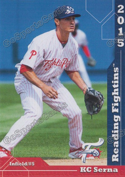 2015 Reading Fightin Phils Update KC Serna