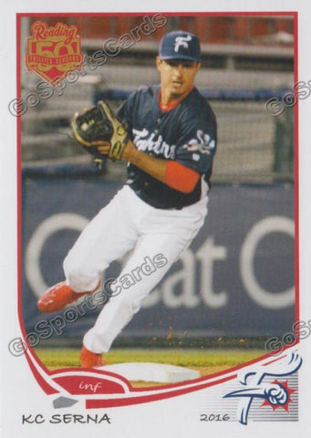 2016 Reading Fightin Phils KC Serna