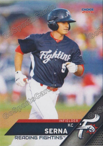 2016 Reading Fightin Phils Playoffs KC Serna