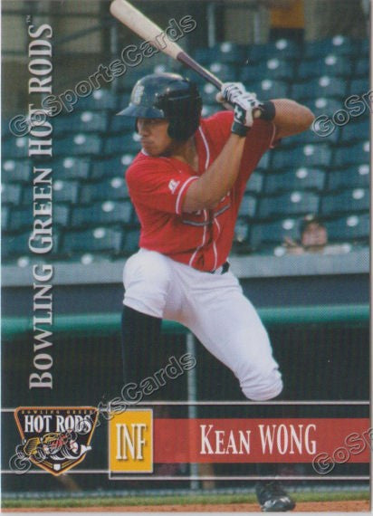 2014 Bowling Green Hot Rods Kean Wong