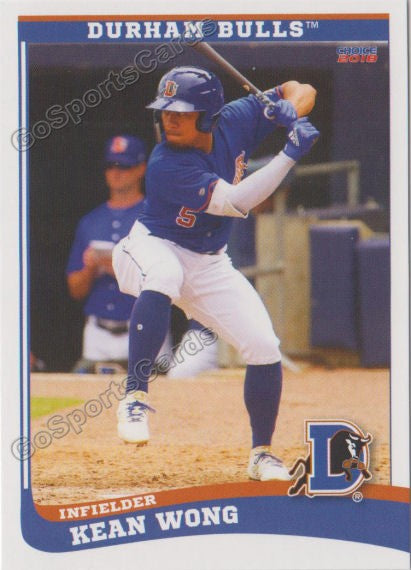 2018 Durham Bulls Kean Wong