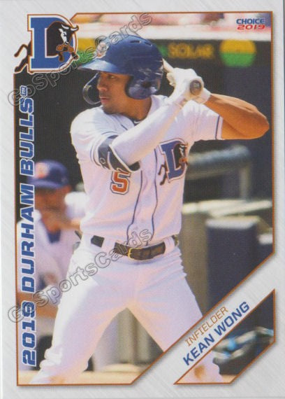 2019 Durham Bulls Kean Wong