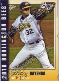 2010 Burlington Bees Keaton Hayenga