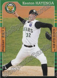 2011 Kane County Cougars Keaton Hayenga