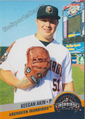 2016 Aberdeen Ironbirds Update Keegan Akin