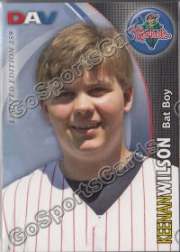 2008 Cedar Rapids Kernels DAV Keenan Wilson