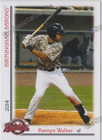 2014 Birmingham Barons Keenyn Walker