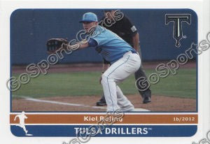 2012 Tulsa Drillers Kiel Roling