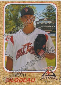 2012 Salem Keizer Volcanoes Keith Bilodeau