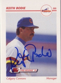 Keith Bodie 1991 Line Drive #74 (Autograph)