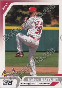 2012 Springfield Cardinals Keith Butler