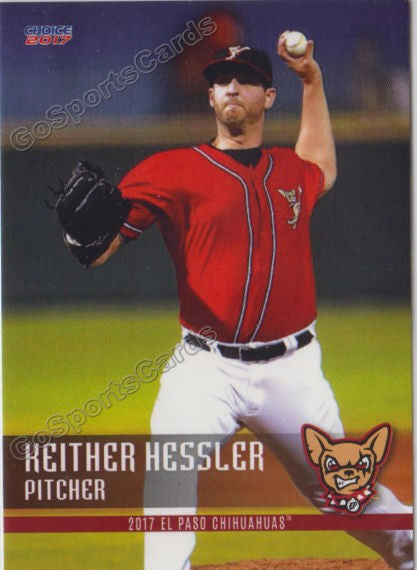 2017 El Paso Chihuahuas Keith Hessler